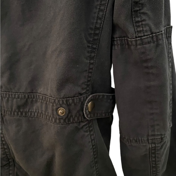 Kut from the KLOTH Gray Utility Full Zip Button Jacket Women M Medium - Picture 5 of 8